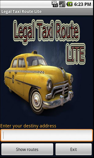 Legal Taxi Route Lite