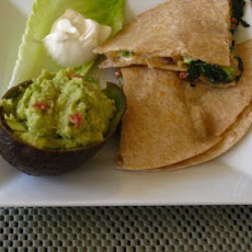 Cheese Spinach Quesadillas