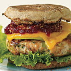 Apple-Cheddar Turkey Burgers