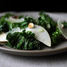 Kale Salad with Apples and Hazelnuts