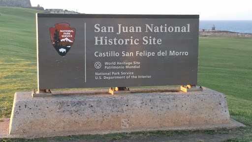 Castillo San Felipe del Morro World Heritage Site Sign