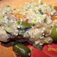 Easy Chicken Tagine/Tajine With Olives and Lemon