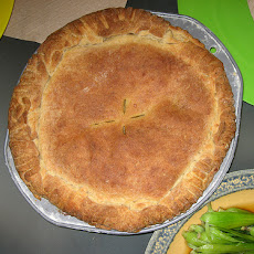 Caramelized Onion Pesto Pie