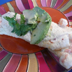 Vincent's Shrimp Enchiladas