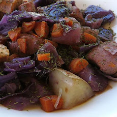 Keilbasa Cabbage