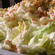 Cauliflower Romaine Salad