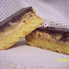 Chocolate Covered Caramel Peanut Bars
