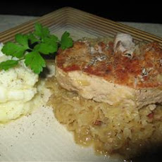 Chops with Sauerkraut