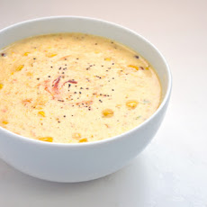 Roasted corn chowder