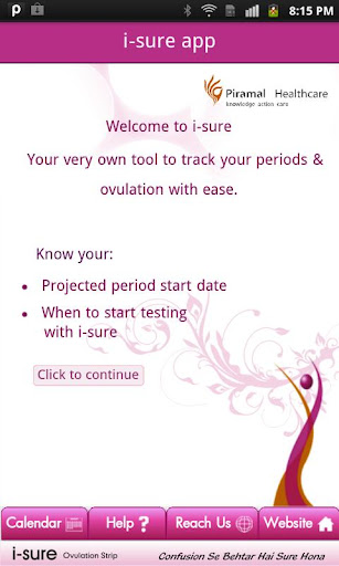 i-sure app for ovulation