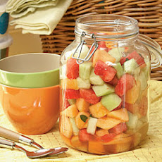 Lemon-Mint Melon Compote