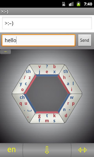 Hexogen keyboard