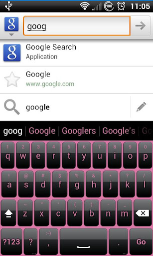 Pink n Black Keyboard Skin