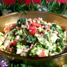 Christmas Broccoli Salad