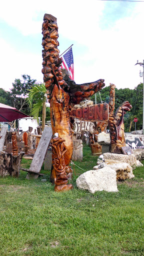 Carved Totem Sculpture