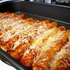 Luby's Cafeteria Cheese Enchiladas With Chili Sauce