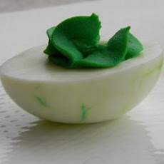 St. Patrick's Day Deviled Eggs