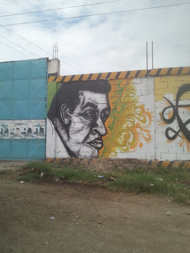 Graffiti Comandante Chavez