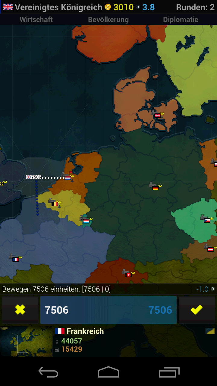 Android application Age of Civilizations Euro Lite screenshort