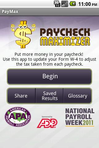 Paycheck Maximizer