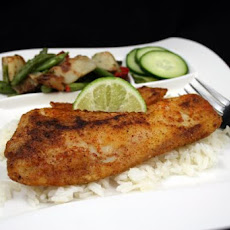 Pan-Fried Cumin-Chile Crusted Fish