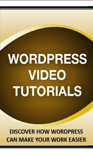 Wordpress Video Tutorials