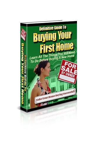 Buying Your First Home