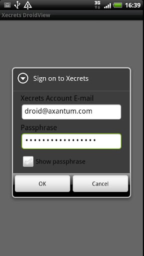 Password Manager Xecrets