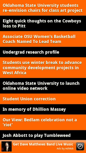 Oklahoma State Cowboy News