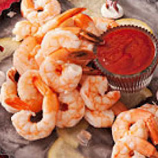 Holiday Shrimp on Ice