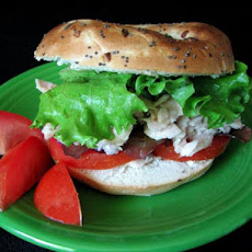 Italian Tuna Salad Sandwiches W/ Black Olive Dressing