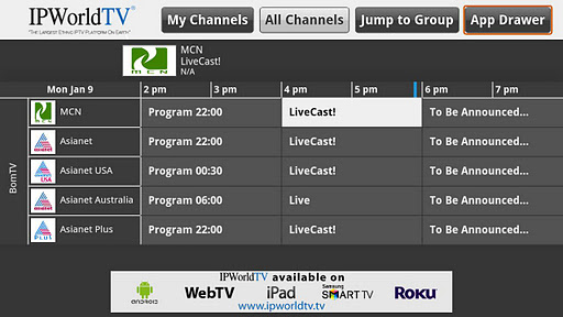 IPWorldTV GTV Beta version