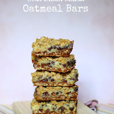 Sour Cream Raisin Oatmeal Bars