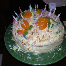 Apricot Cream Cake