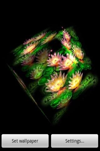 3D Lotus light