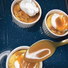 Cinnamon-Caramel Bread Puddings