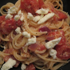 Greek Feta and Tomato Pasta