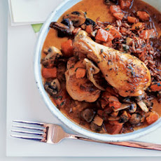 Chicken with Mushrooms and Tomato
