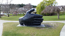 The Hand That Nurtures sculpture