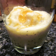 Pineapple Dragon Fruit Semifreddo