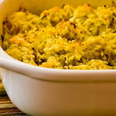 Twice-Baked Spaghetti Squash with Pesto and Parmesan