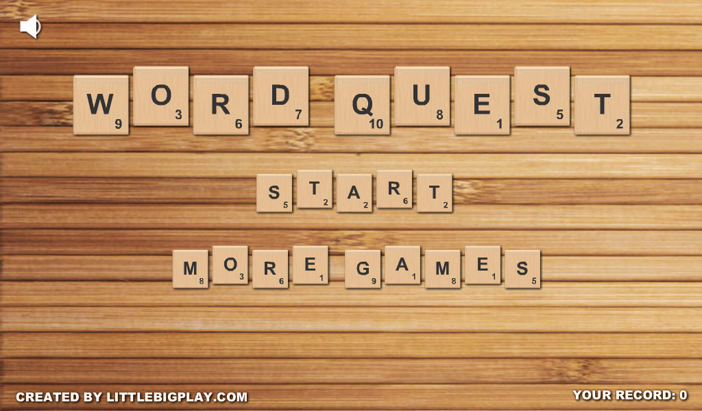 Android application Word Quest screenshort