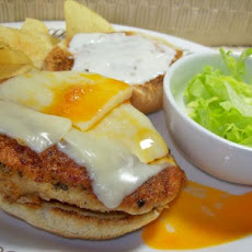 Breaded Buffalo Chicken Sandwiches for Two