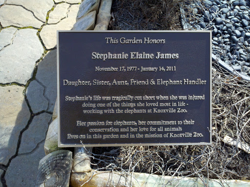 Garden Honors Stephanie Elaine James
