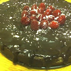 Chocolate Fantasy Cake With Chocolate Ganache Icing