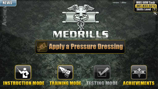 Medrills: Army Pressure Dress