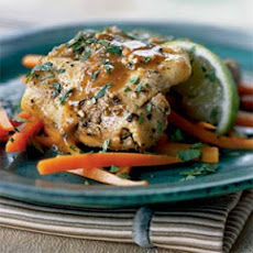 Chicken Thighs with Garlic and Lime