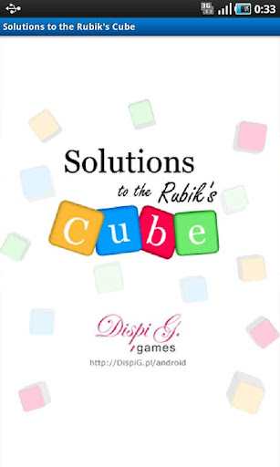 Solutions to the Rubik's Cube