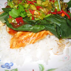 Thai Lime Chicken With Bok Choy
