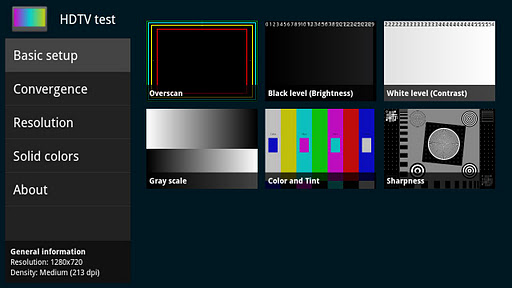 HDTV test